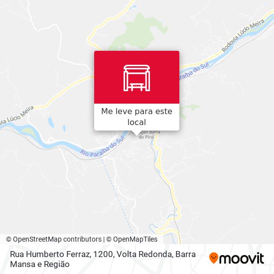 Rua Humberto Ferraz, 1200 mapa