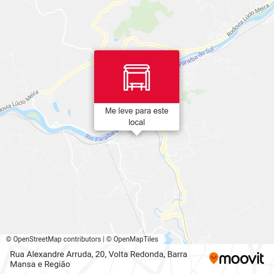 Rua Alexandre Arruda, 20 mapa