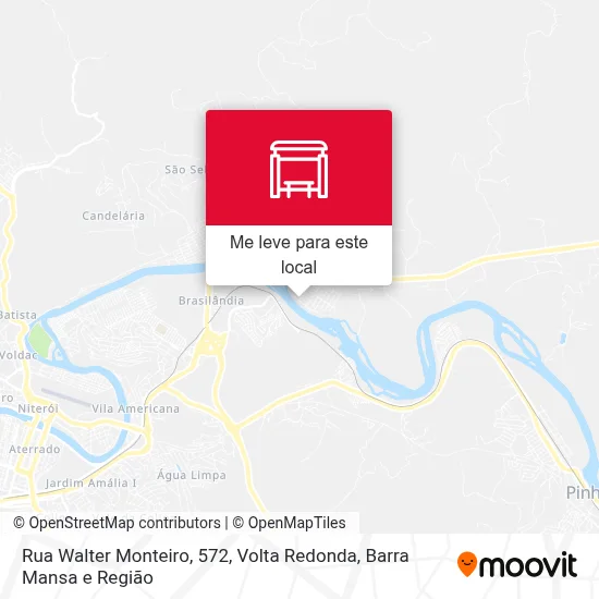 Rua Walter Monteiro, 572 mapa