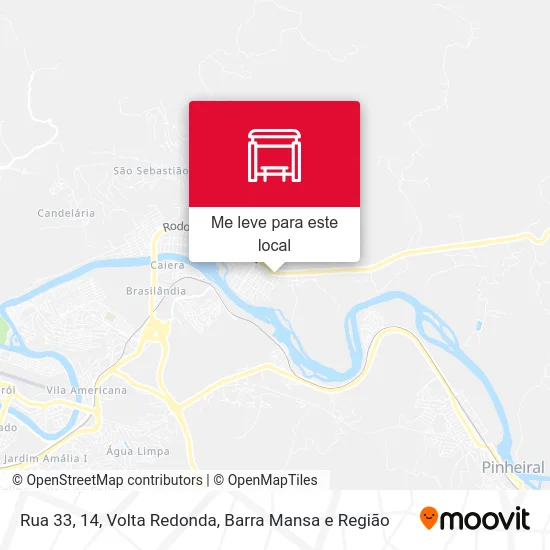 Rua 33, 14 mapa