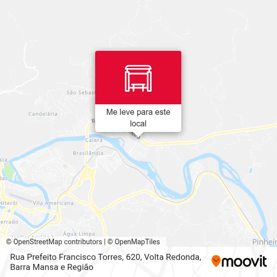 Rua Prefeito Francisco Torres, 620 mapa