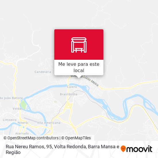 Rua Nereu Ramos, 95 mapa