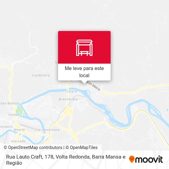 Rua Lauto Craft, 178 mapa