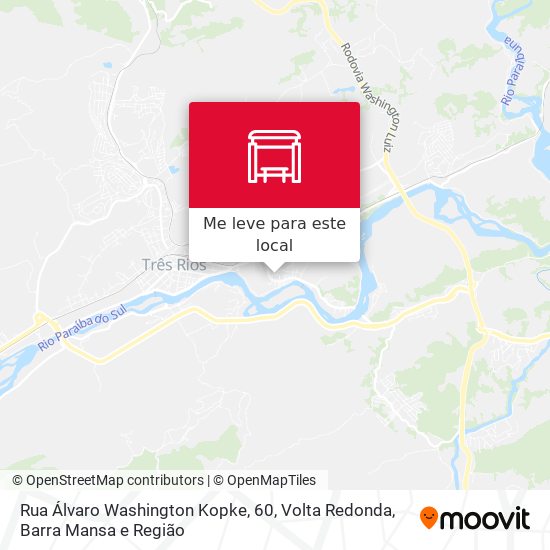 Rua Álvaro Washington Kopke, 60 mapa