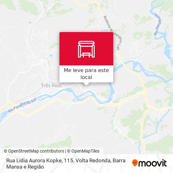 Rua Lidia Aurora Kopke, 115 mapa