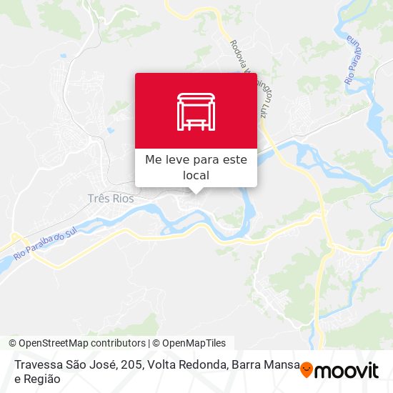 Travessa São José, 205 mapa