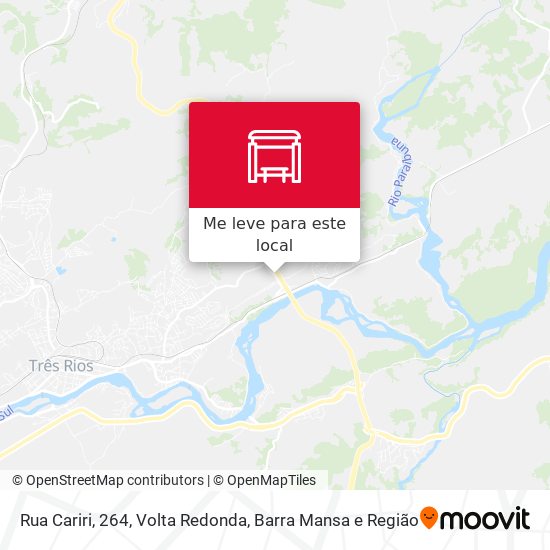 Rua Cariri, 264 mapa