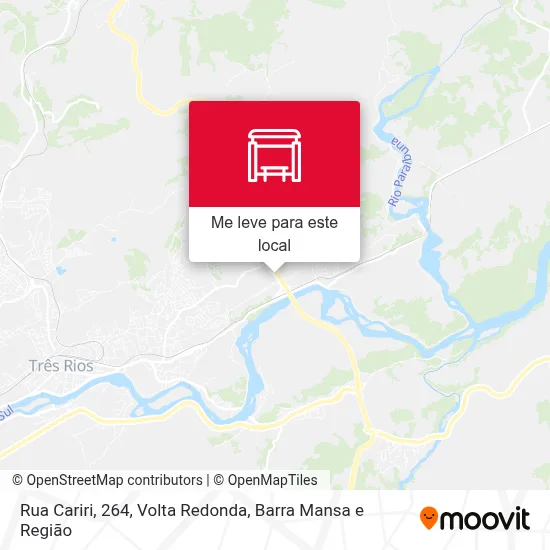 Rua Cariri, 264 mapa