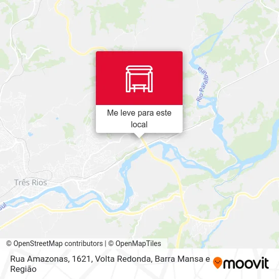 Rua Amazonas, 1621 mapa