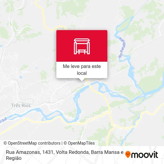 Rua Amazonas, 1431 mapa