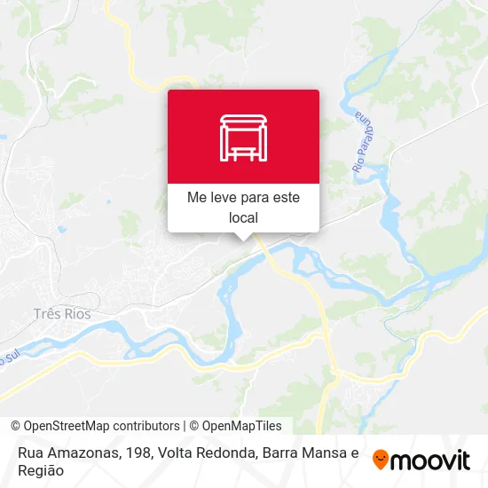 Rua Amazonas, 198 mapa