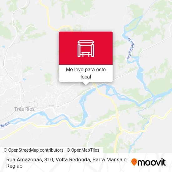 Rua Amazonas, 310 mapa