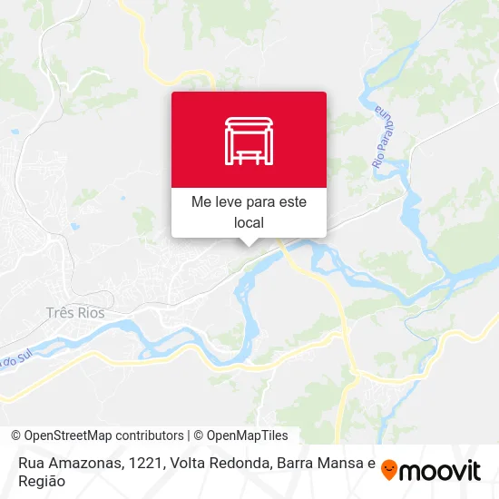 Rua Amazonas, 1221 mapa