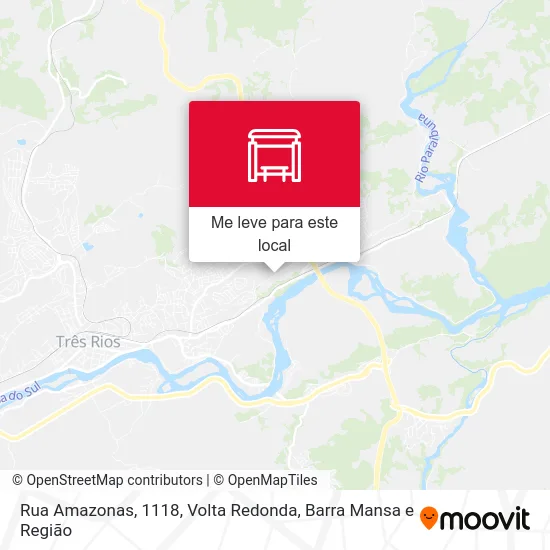 Rua Amazonas, 1118 mapa