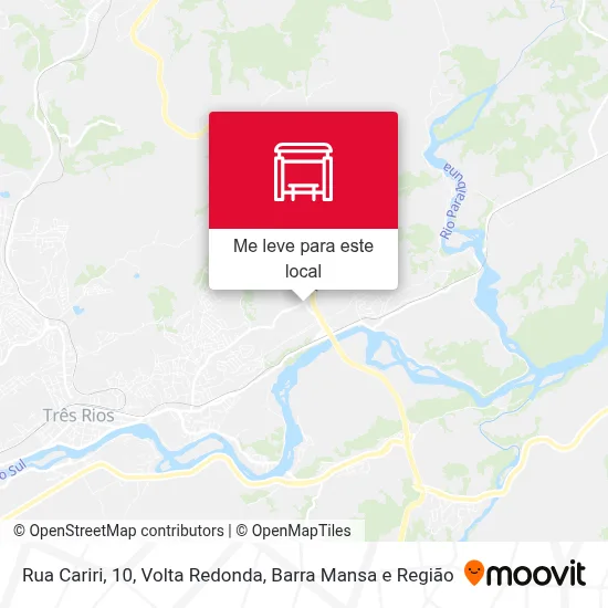 Rua Cariri, 10 mapa
