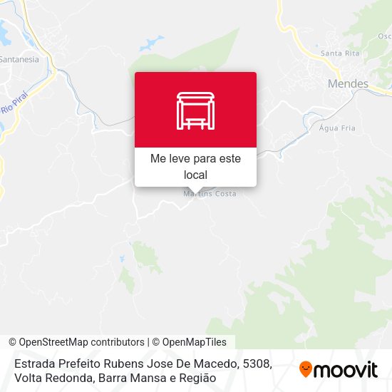 Estrada Prefeito Rubens Jose De Macedo, 5308 mapa