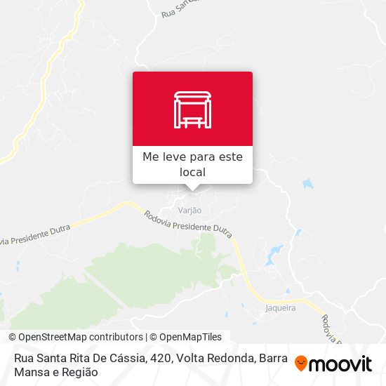 Rua Santa Rita De Cássia, 420 mapa