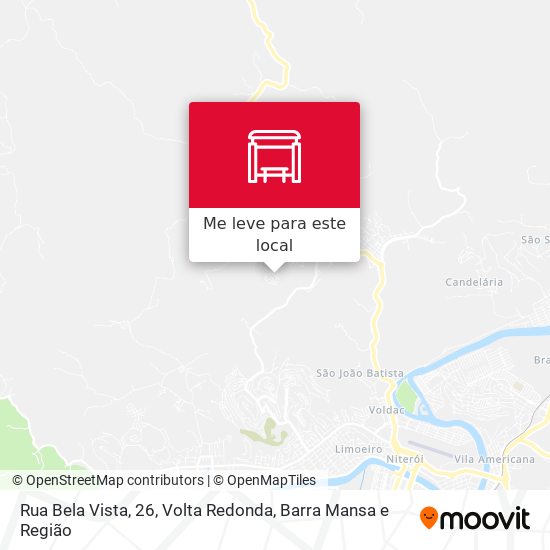 Rua Bela Vista, 26 mapa