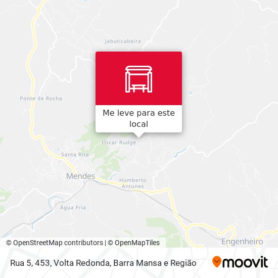 Rua 5, 453 mapa