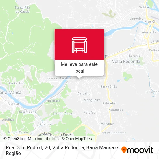 Rua Dom Pedro I, 20 mapa