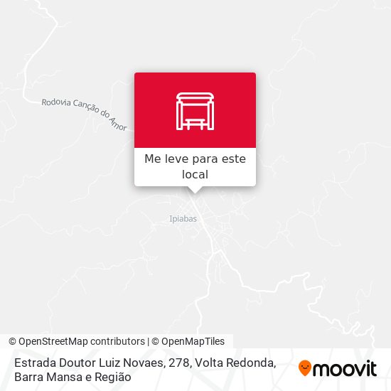 Estrada Doutor Luiz Novaes, 278 mapa