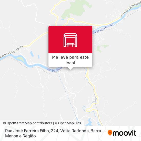 Rua José Ferreira Filho, 224 mapa