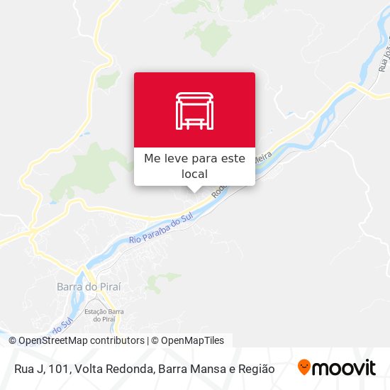 Rua J, 101 mapa
