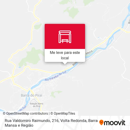 Rua Valdomiro Raimundo, 216 mapa