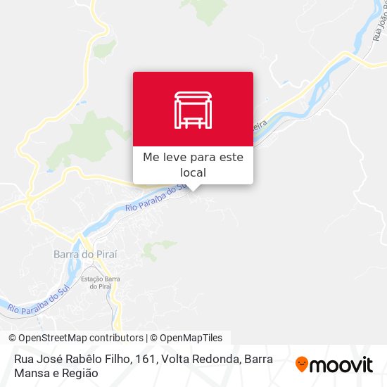 Rua José Rabêlo Filho, 161 mapa