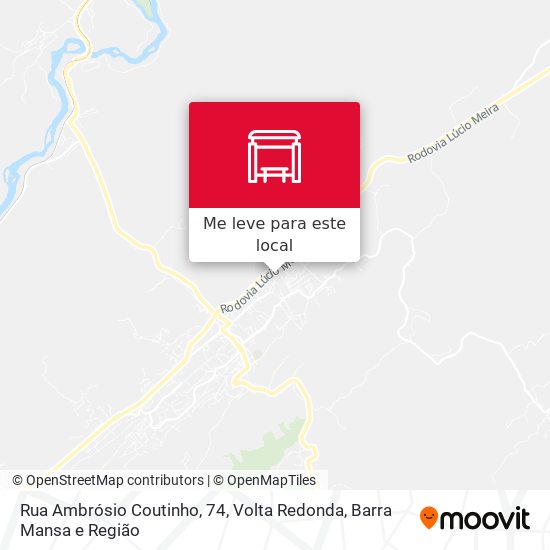 Rua Ambrósio Coutinho, 74 mapa