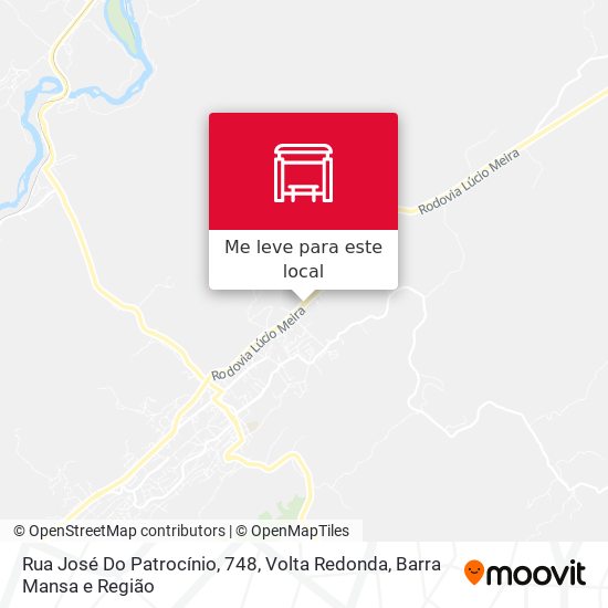 Rua José Do Patrocínio, 748 mapa