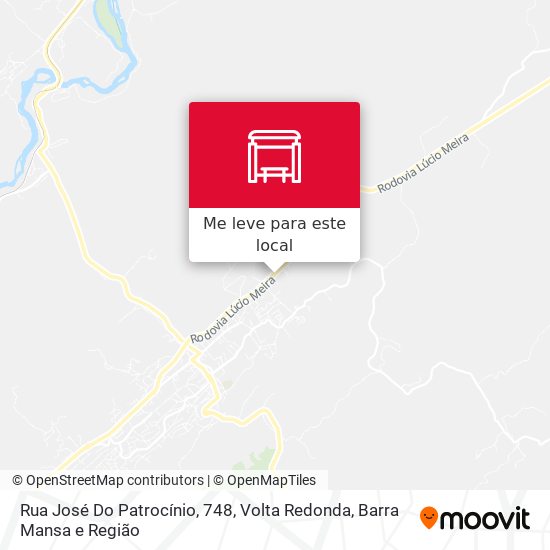 Rua José Do Patrocínio, 748 mapa