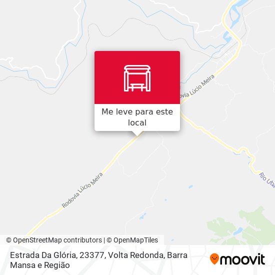 Estrada Da Glória, 23377 mapa