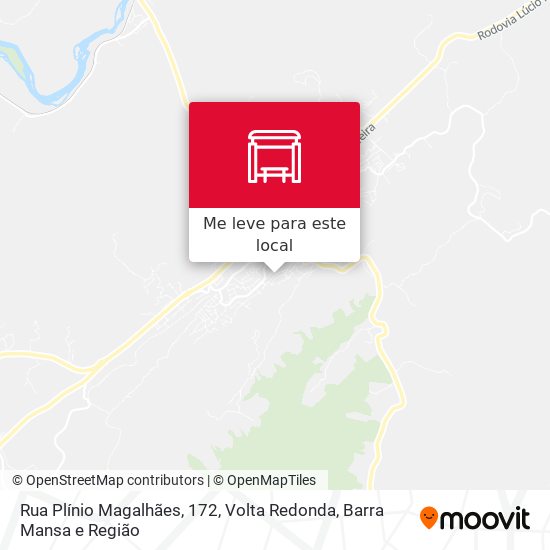Rua Plínio Magalhães, 172 mapa