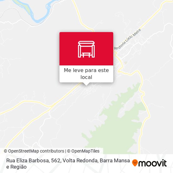 Rua Eliza Barbosa, 562 mapa