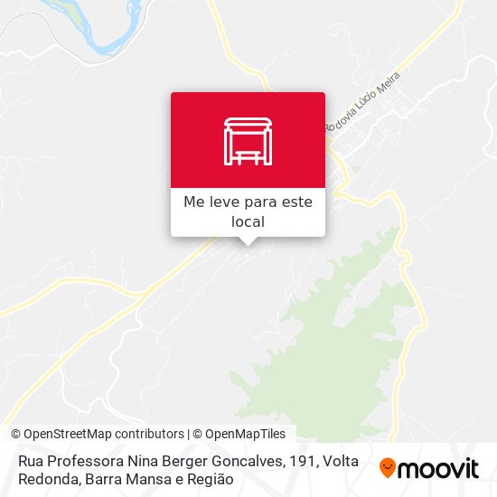 Rua Professora Nina Berger Goncalves, 191 mapa