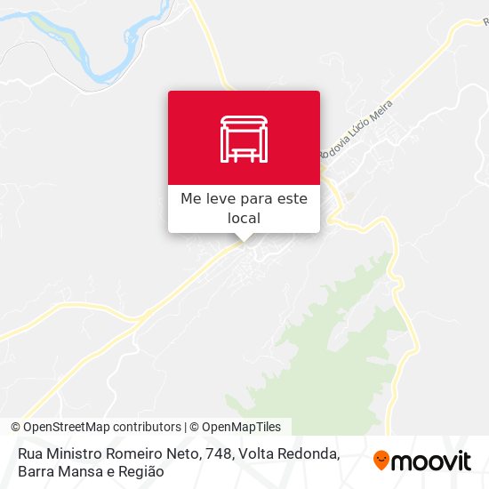 Rua Ministro Romeiro Neto, 748 mapa