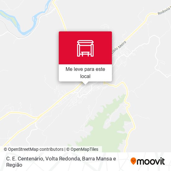 C. E. Centenário mapa