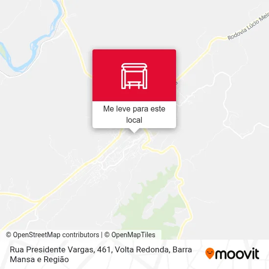 Rua Presidente Vargas, 461 mapa