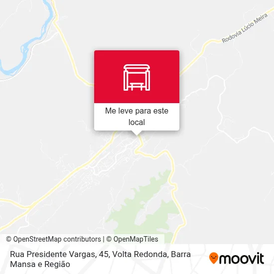Rua Presidente Vargas, 45 mapa