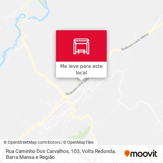 Rua Caminho Dos Carvalhos, 103 mapa