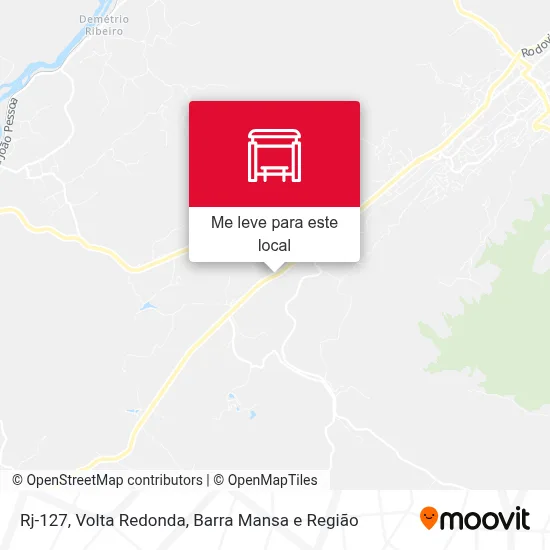Rj-127 mapa
