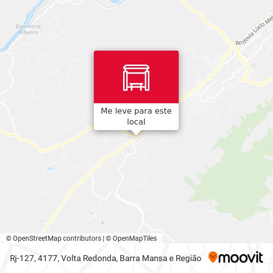 Rj-127, 4177 mapa
