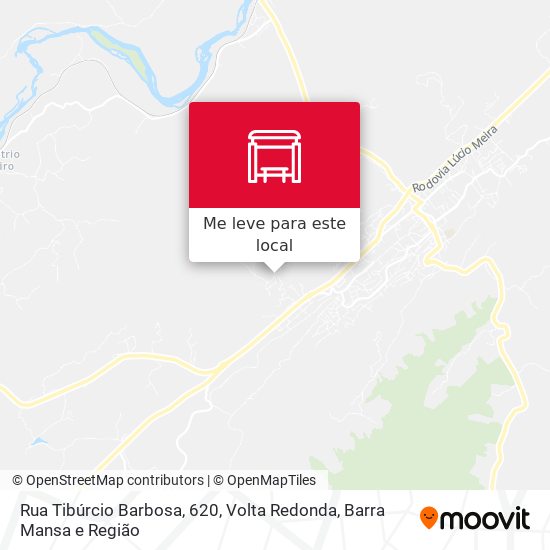 Rua Tibúrcio Barbosa, 620 mapa