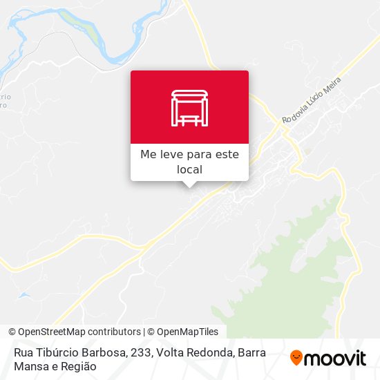 Rua Tibúrcio Barbosa, 233 mapa