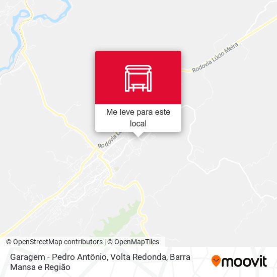 Garagem - Pedro Antônio mapa