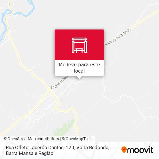 Rua Odete Lacerda Dantas, 120 mapa