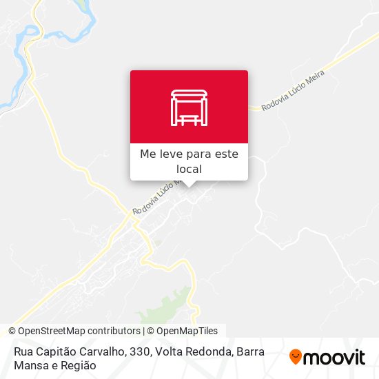 Rua Capitão Carvalho, 330 mapa