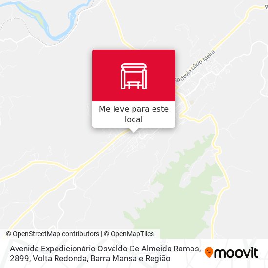 Avenida Expedicionário Osvaldo De Almeida Ramos, 2899 mapa