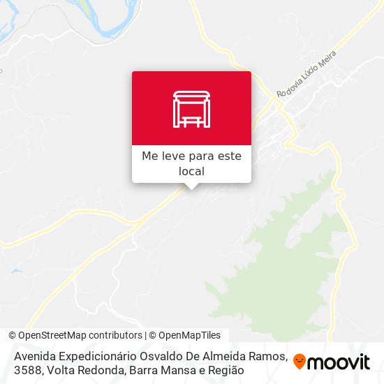 Avenida Expedicionário Osvaldo De Almeida Ramos, 3588 mapa